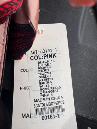 Bolso nuevo COL:PINK ART:60161-1