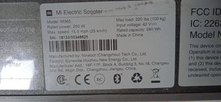 Patinete Eléctrico Xiaomi