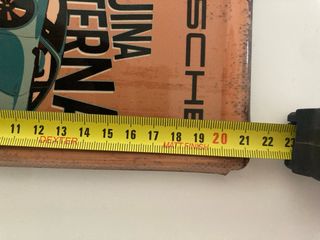 Cartel Chapa Porsche 911 Carrera Máquina Eterna