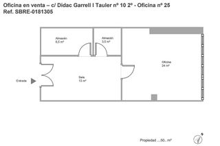Oficina en venta en Centre-El Pedró en Palamós