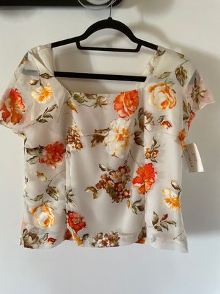 Blusa floral D'Talla Talla M