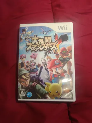 Super Smash Bros Brawl Wii japonés