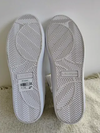 Zapatillas Lacoste Blancas y Verdes