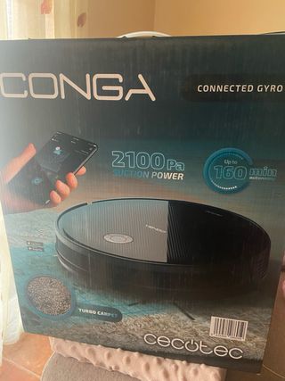 Aspiradora Robot Cecotec Conga poco uso