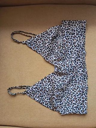 Top Zara Animal Print Talla M/L