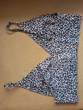 Top Zara Animal Print Talla M/L
