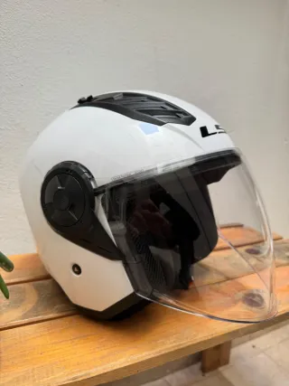 Casco LS2 Air Flow Blanco Talla XS