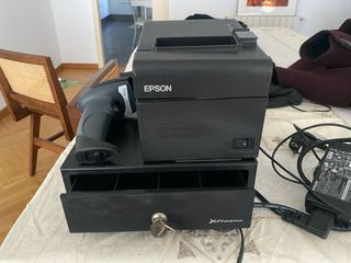 Impresora Epson y cajón portamonedas
