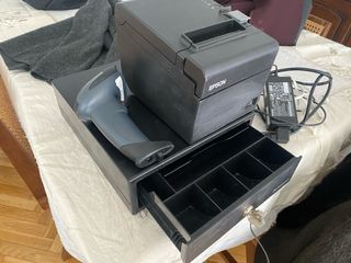 Impresora Epson y cajón portamonedas