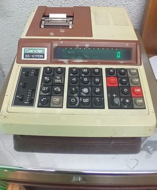 Calculadora Sander SS-127PDN con impresora