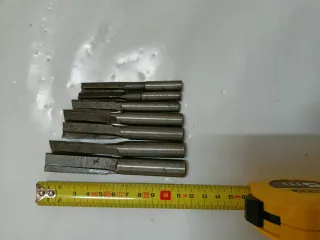 Conjunto escariadores serie corta.