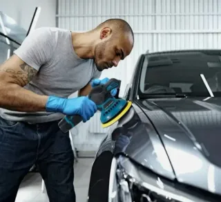 Lucidatrice Auto Mobili Levigatrice 2 Batterie