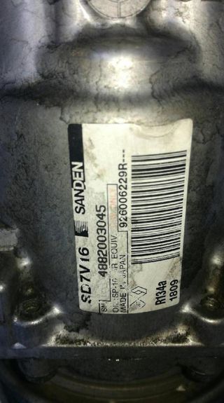 231903 926006229r compresor dacia logan ambiance