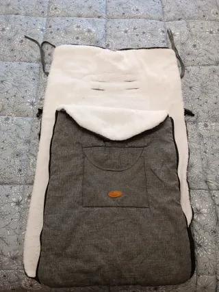 Dos sacos universales para carrito de bebé