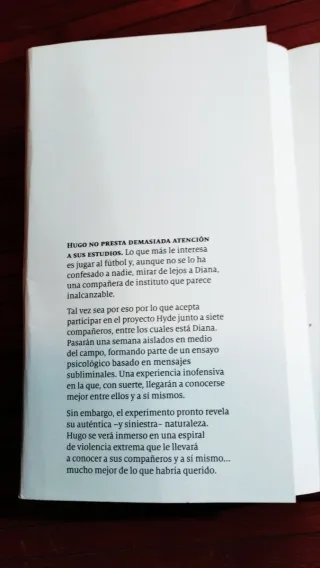 Novela : HYDE de David Lozano