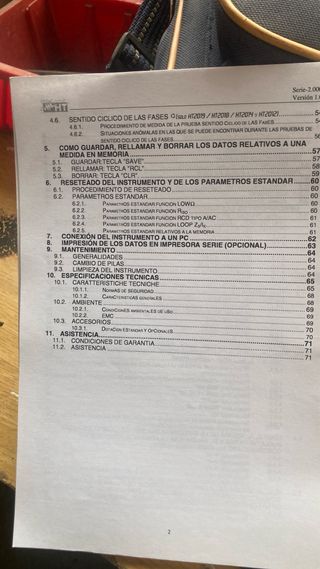 Equipo de medida multifuncional HT COMBITEST 2019