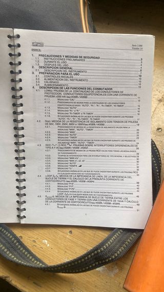 Equipo de medida multifuncional HT COMBITEST 2019