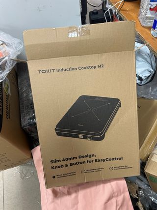 Placa de Inducción TOKIT 2000W Negra