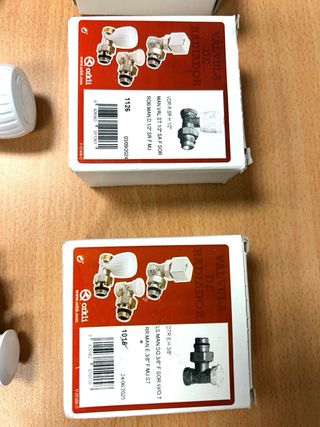 Conjunto llaves radiador 4 unidades