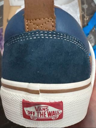 Zapatillas Vans Azules Forradas Talla 43