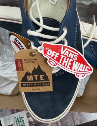 Zapatillas Vans Azules Forradas Talla 43