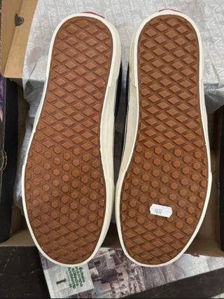 Zapatillas Vans Azules Forradas Talla 43