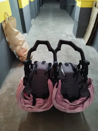 Silla de paseo gemelar Baby monster