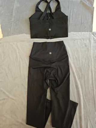 Conjunto Lululemon Negro