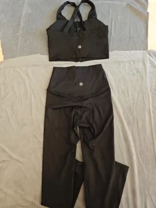 Conjunto Lululemon Negro