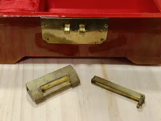 Antiguo Joyero Madera y Nácar