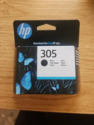 Tinta HP 305 Negra pack 4 cartuchos