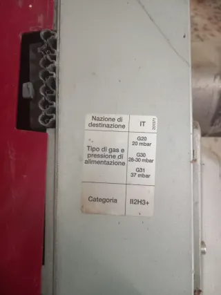 Quemador de gas industrial