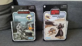 Star Wars Figuras Mandalorian y Boba Fett