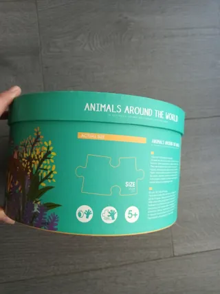 Puzzle Mideer Animales del Mundo