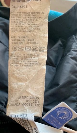 Giacca donna Canada Goose nera