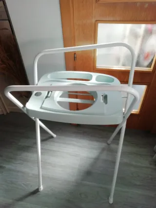 Bañera bebé con soporte plegable