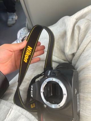 Cámara Nikon D3200 Negra