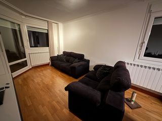 Conjunto Sofá - 2 Piezas. Color Negro