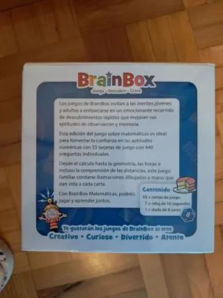 BrainBox Matemáticas Juego Educativo
