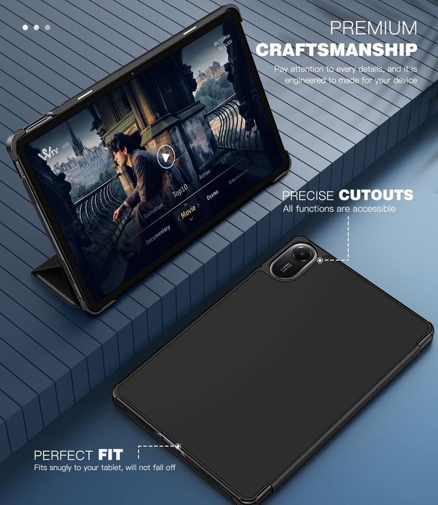 Capa Slim para Xiaomi Redmi Pad 2 2025 11'' Preta