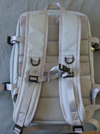 Mochila de viaje cabina lila clarito