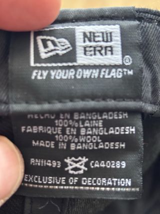 Gorra NY New Era Negra