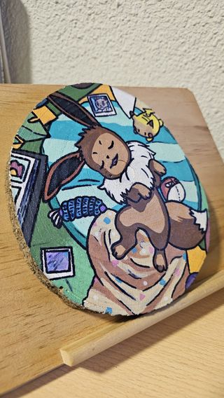 Rodaja Eevee artesanal