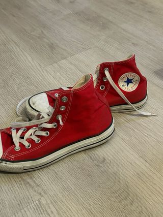 Converse All Star Rojas Talla 41