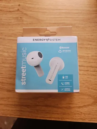 Auriculares Energy Sistem Bluetooth Blancos