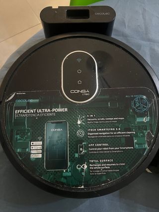 Robot Cecotec Conga 1790 con batería nueva