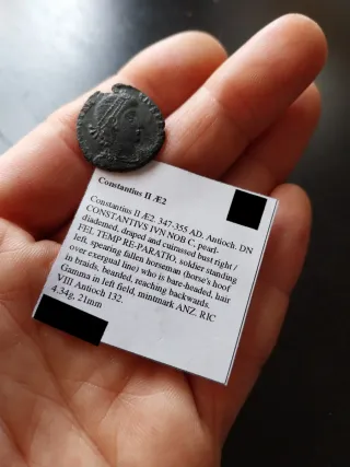 Moneda Romana Constancio II AE2 Centenional