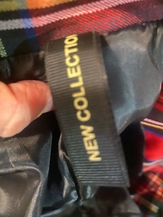 Torera escocesa cuadros rojos