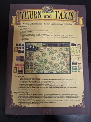Thurn und Taxis - Juego de mesa