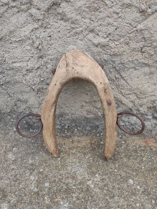 Collar de madera para yunta